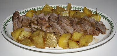 arrosto di vitello al forno con patate