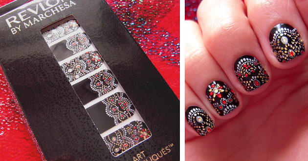 My Christmas Nails Revlon By Marchesa Nail Art 3d Jewel Appliques