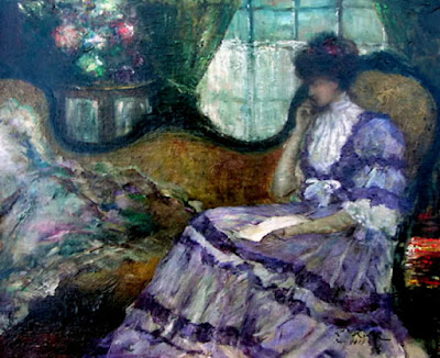 Reading and Art: Louis Ridel