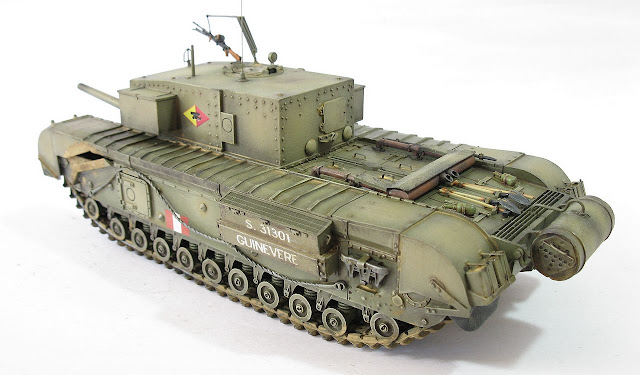 Panzerserra Bunker Military Scale Models In 1 35 Scale Churchill 3 Inch cwt Gun Carrier Case Report
