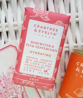 Crabtree & Evelyn Rosewater & Pink Peppercorn Soap