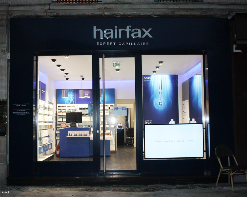  la boutique parisienne Hairfax expert capillaire