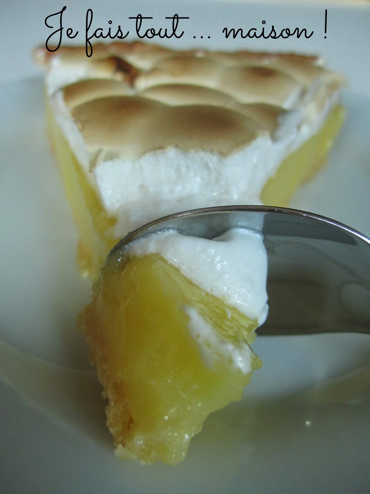 Tarte au citron meringuée