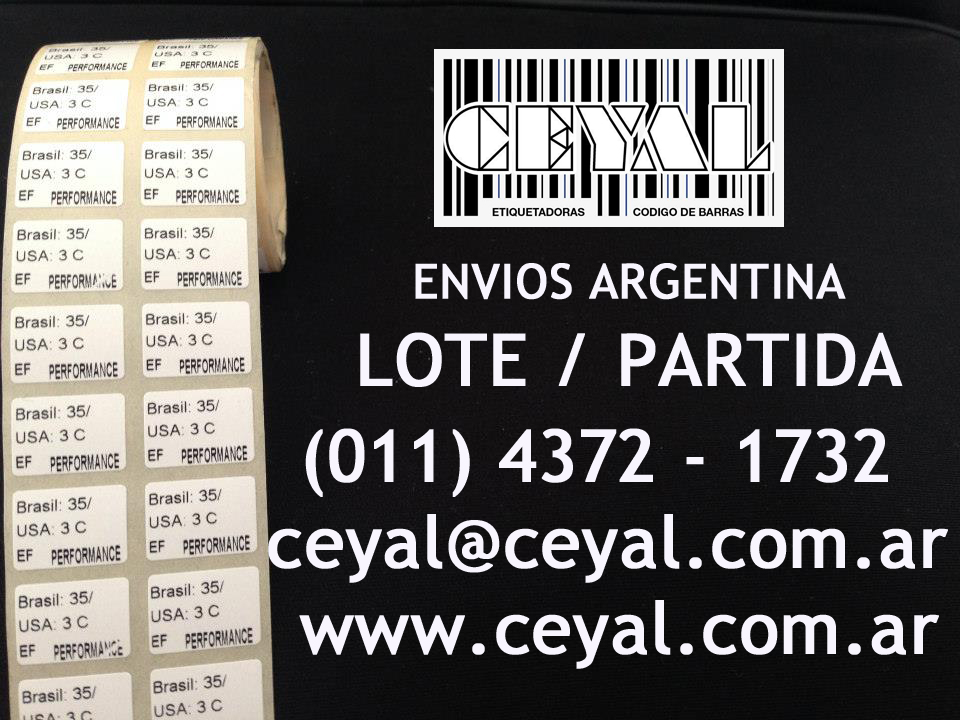 Capital Federal ribbon cera resina zebra La Plata argentina