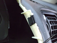 Rover 25 binnacle trim clip
