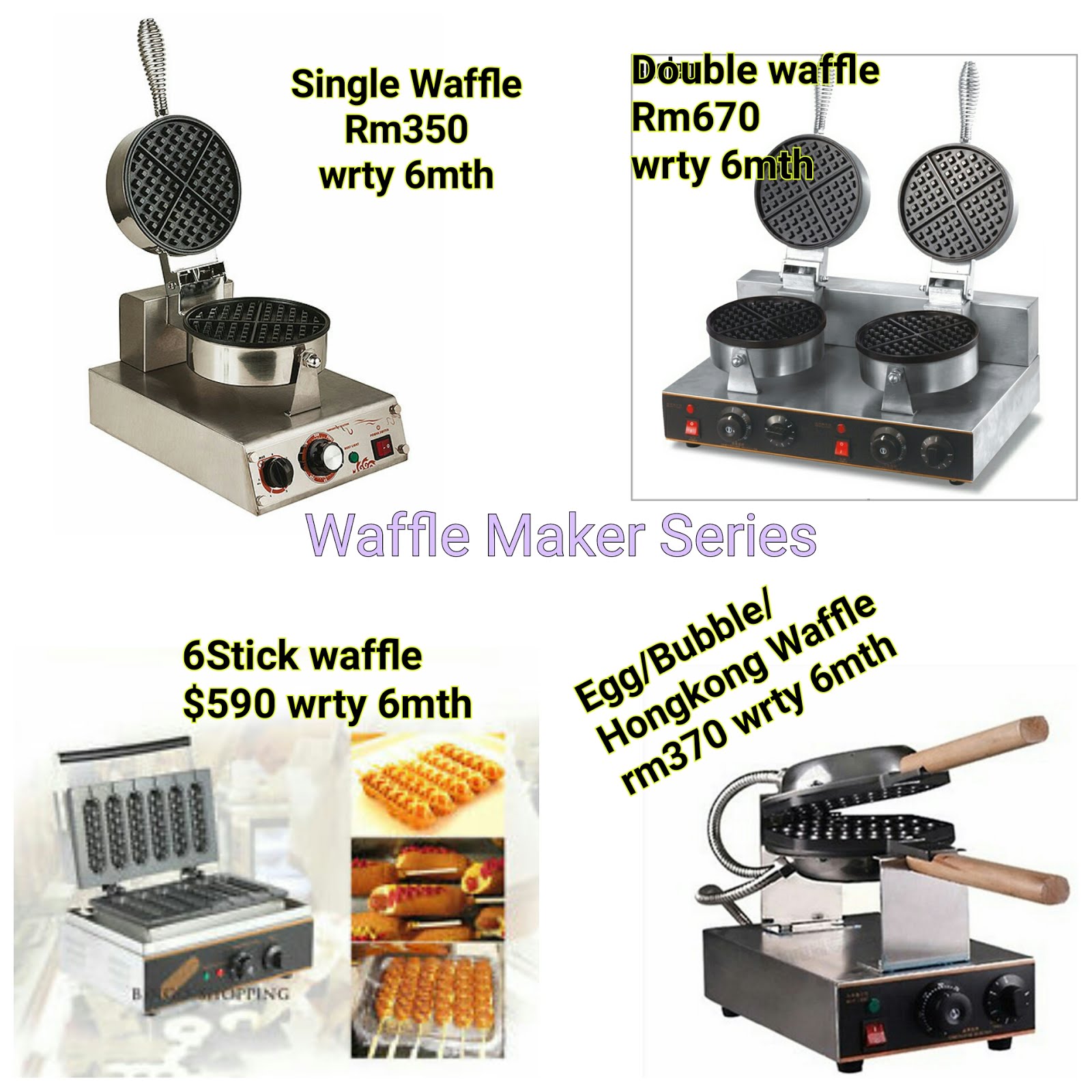 Kateloq Waffle Machine