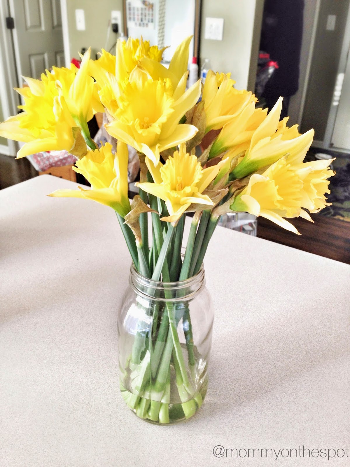 Erin Janda Rawlings Mommy on the Spot Treating Myself Flowers