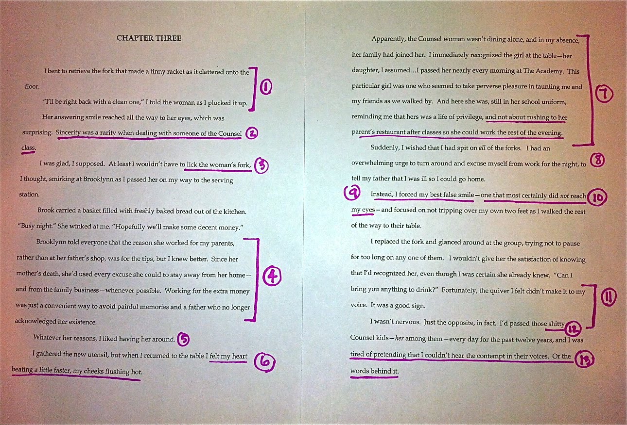 In Which I Bare My Soul (Or First vs. Final Draft)...