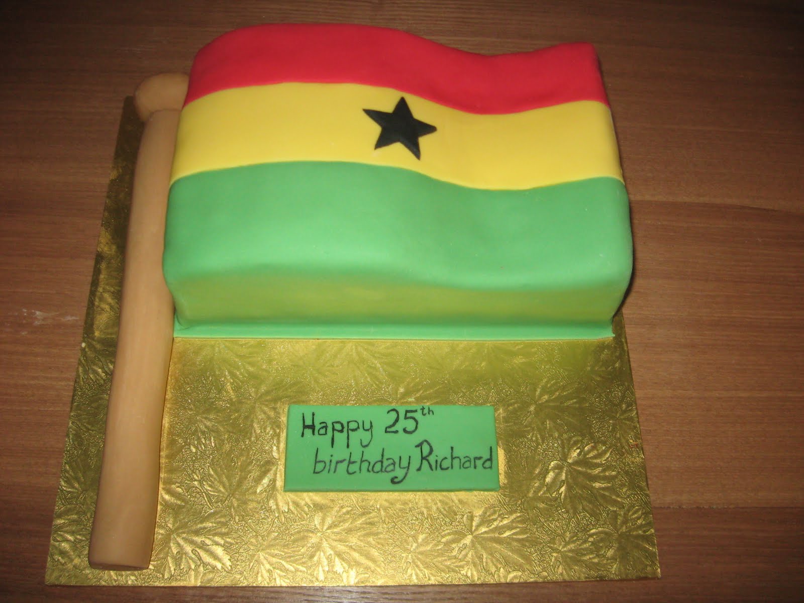 The Great Cake Experience Ghana Flag