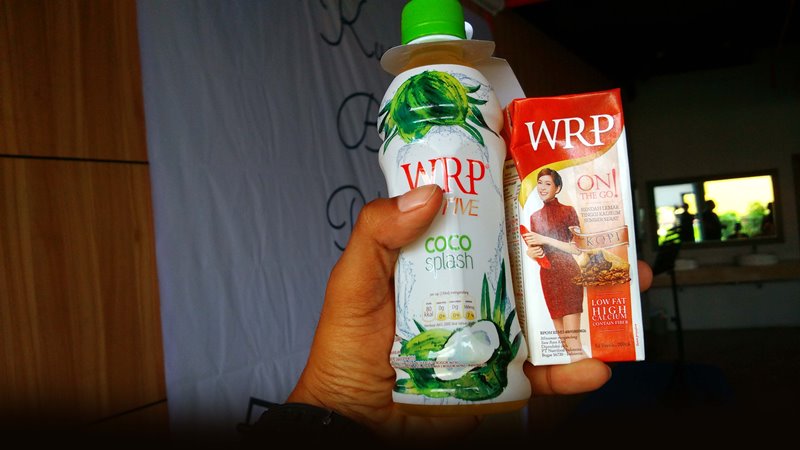 WRP Active Coco Splash dan 1 pcs minuman WRP on the go