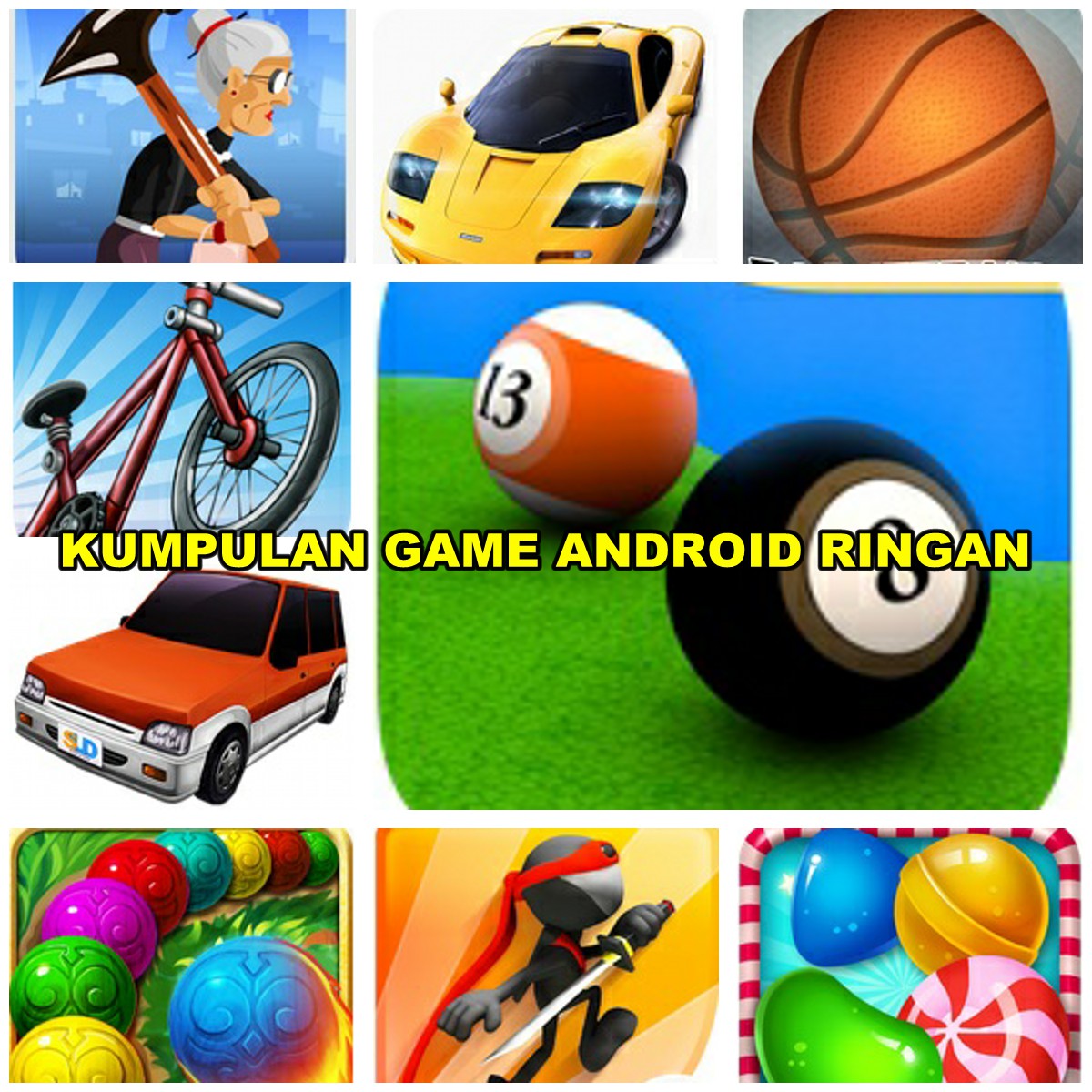 Kumpulan Game Android Ringan Berukuran Kecil Mulai 5 MB 