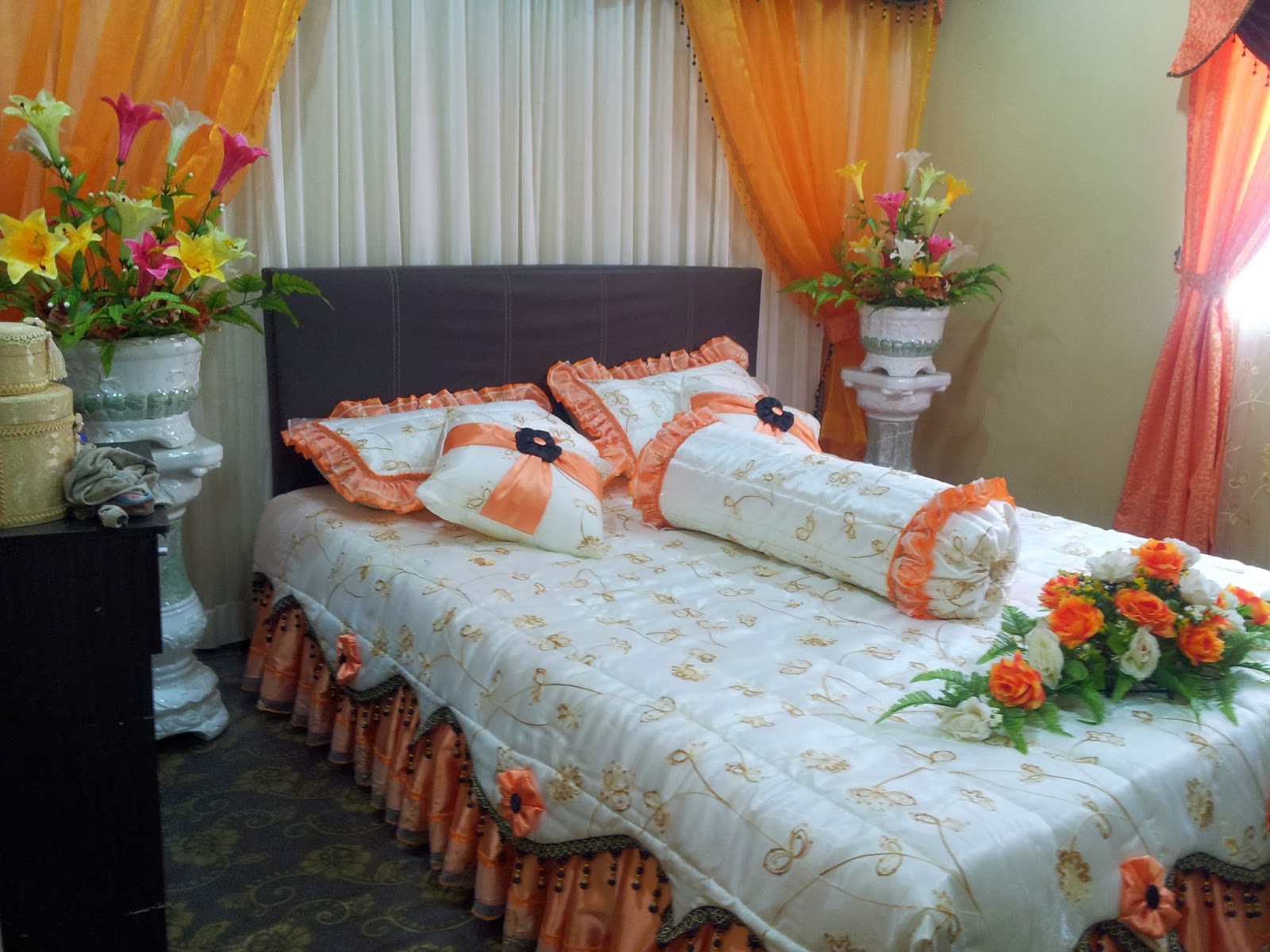 Langsir Set Bilik Tidur Pengantin Contoh 2