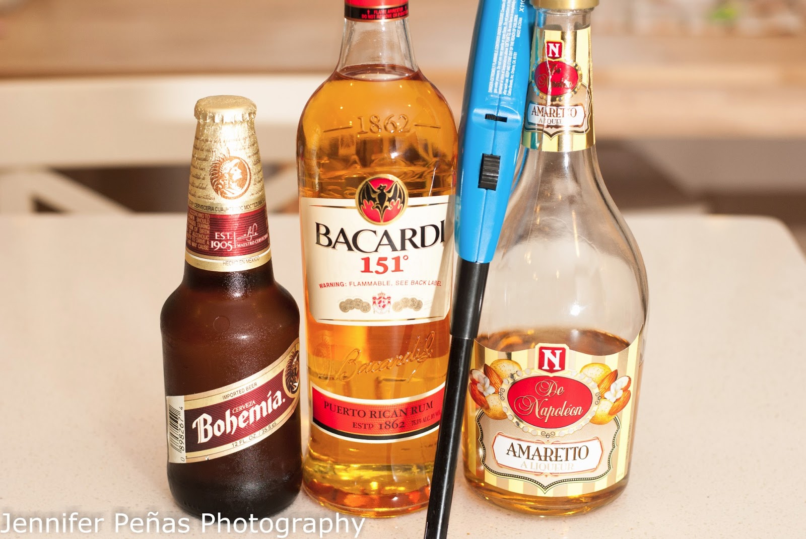 Flaming Dr. Pepper A Year of Cocktails