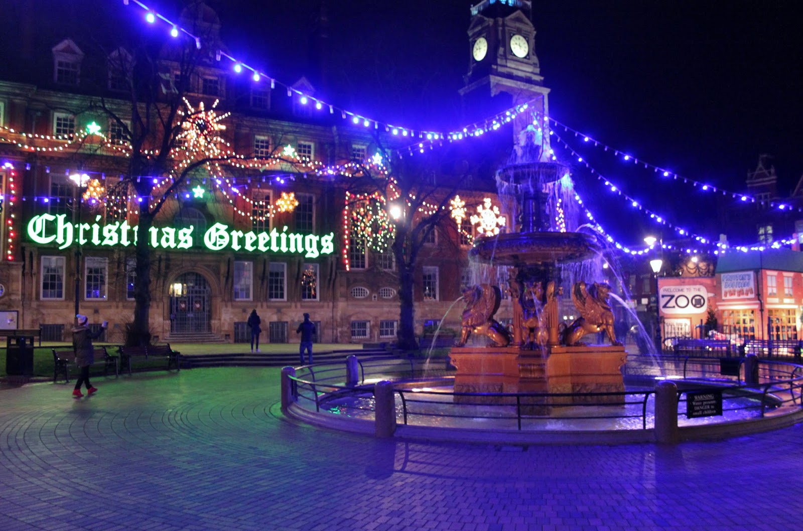 Christmas In Leicester Town Hall Square