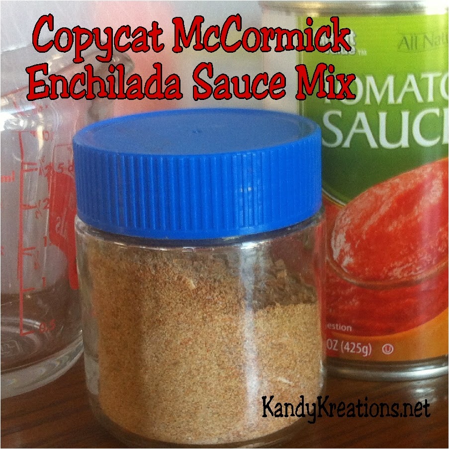 DIY Party Mom Copycat Mix for Enchilada Sauce Recipe