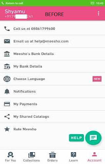 Meesho App Refer Earn - Sign Up & Get Free Products
