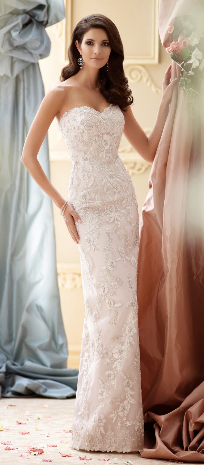 David Tutera for Mon Cheri Spring 2015 Bridal Collection - Belle The Magazine
