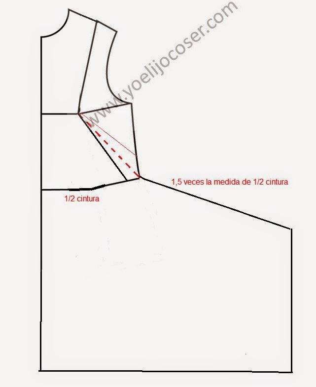 Modificación Del Patrón Para Hacer Algunos Vestidos De Burda 03-2015