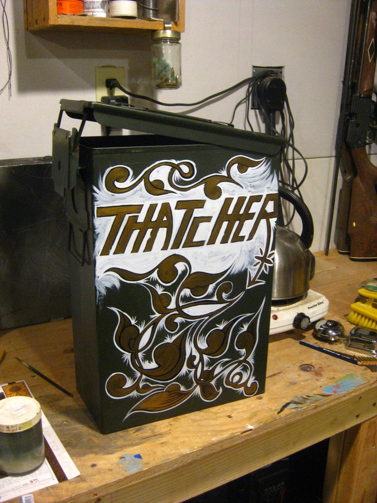 thatcher ammo can paint