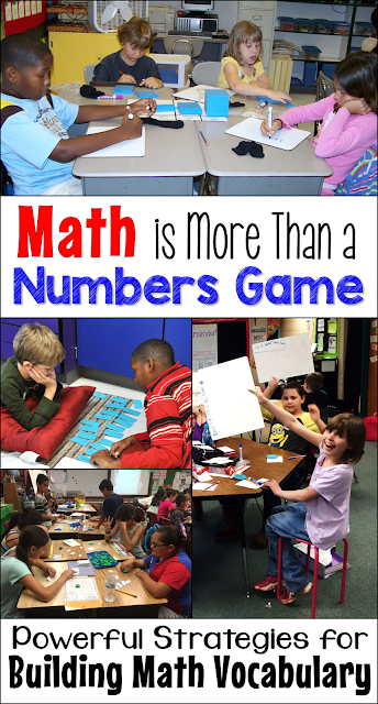 Math is more than a numbers game! Read this post to discover the key to math vocabulary instruction and to sign up for a free webinar with Laura Candler! 