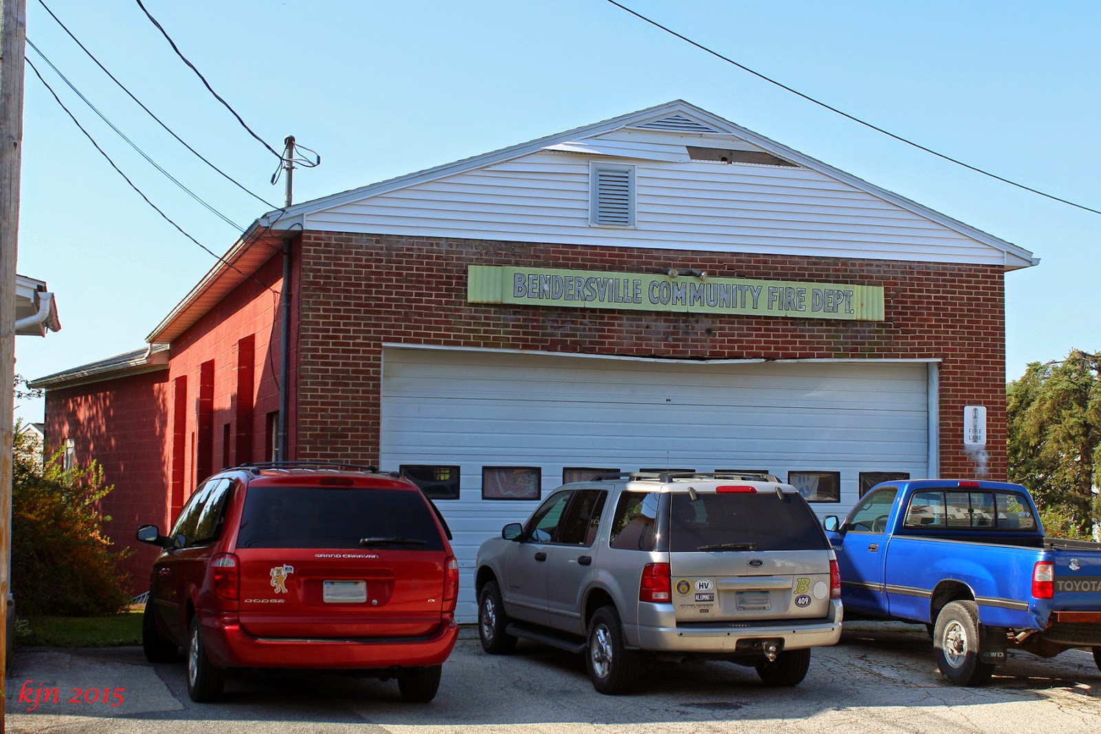 The Outskirts of Suburbia Bendersville Community Fire Company, old station