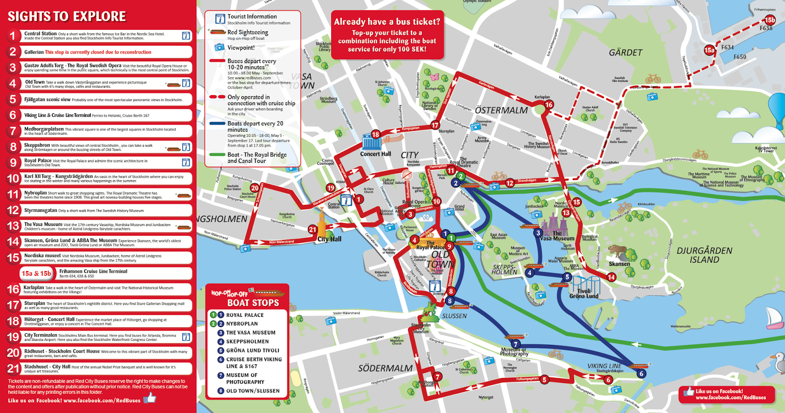 Rumbo a Estocolmo BUS TURÍSTICO EN ESTOCOLMO