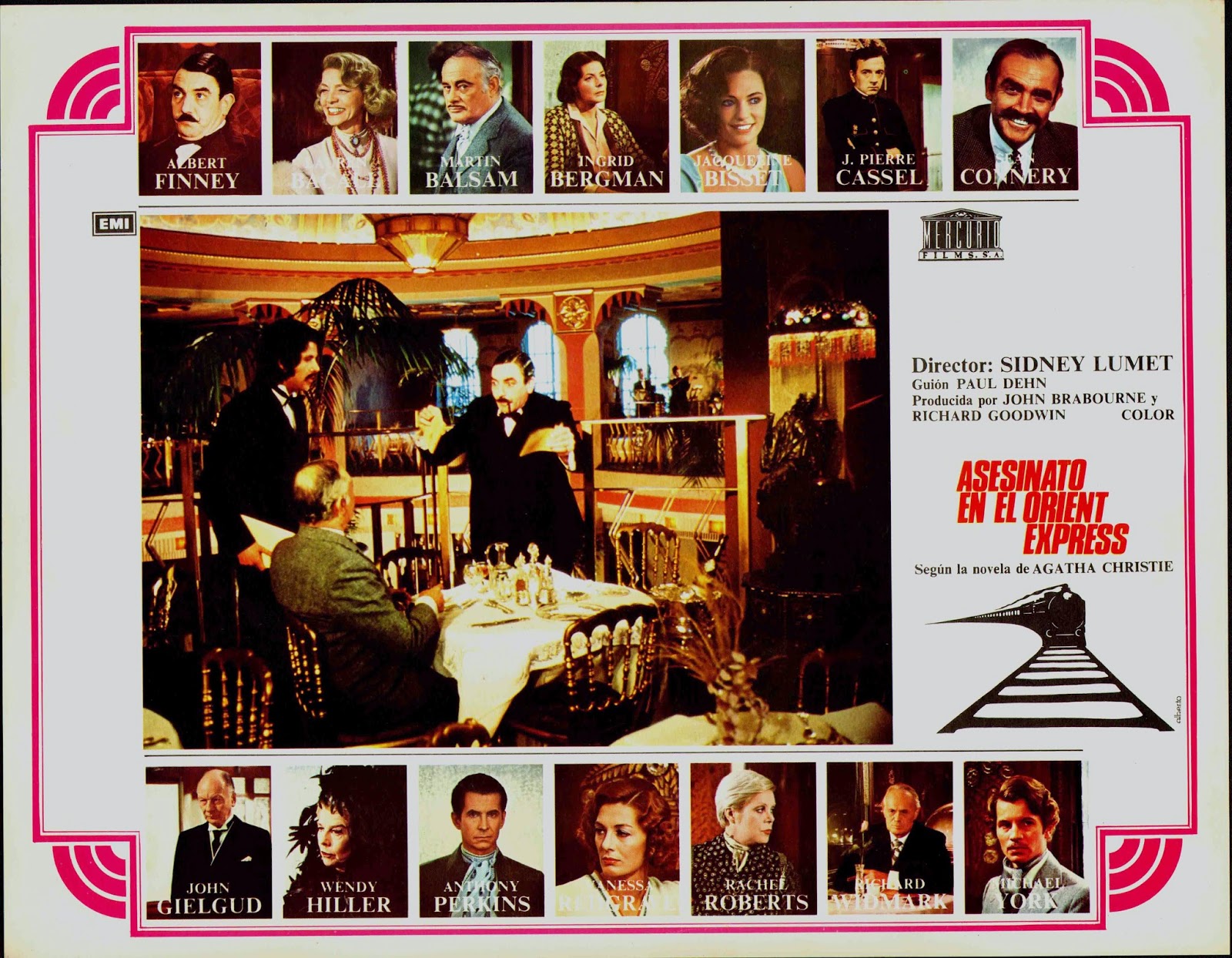 Le Crime De L Orient Express 1974 Affiches - Photos d'exploitation - Bandes annonces: Le crime de l