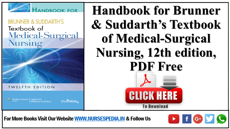 Medical Surgical Nursing Brunner Suddarth 12th Edition Pdf