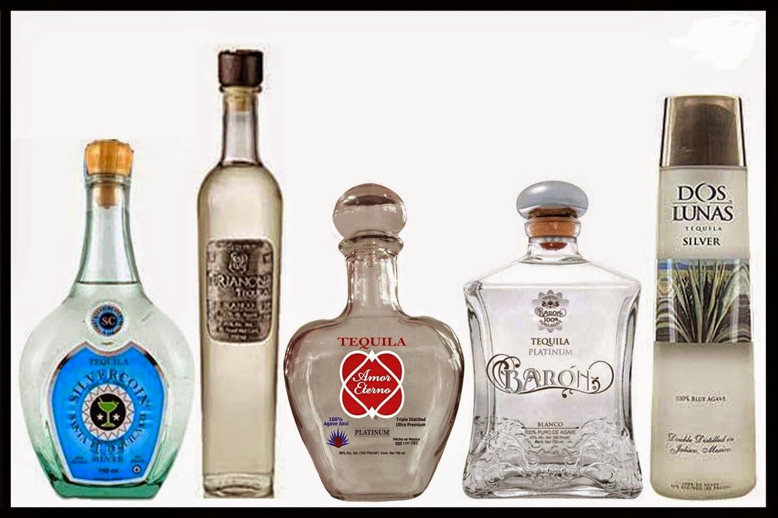 Bodega 10 mejores Tequilas Blancos del mundo 2014
