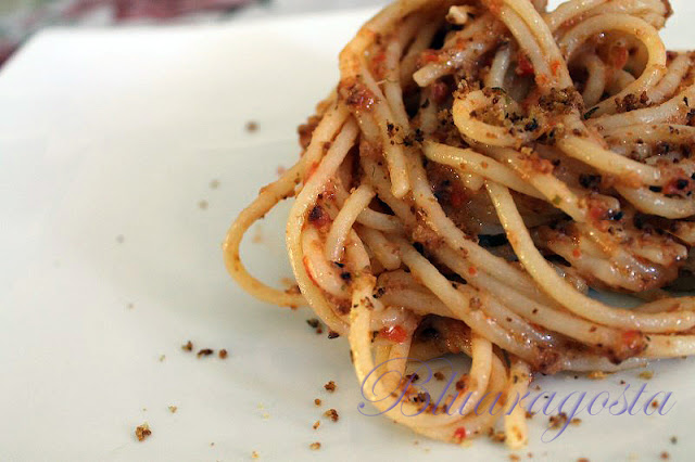 spaghetti con molliche