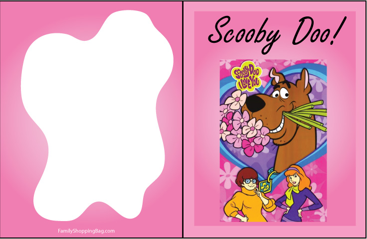 żółty Balonik Scooby Doo Zaproszenia