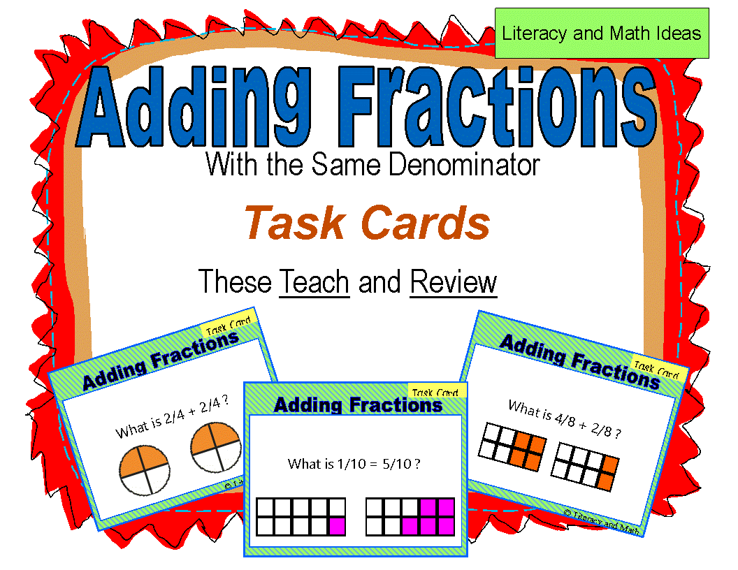 Literacy Math Ideas What Does It Mean To Divide Fractions Literacy Math Ideas What Does It Mean To Divide Fractions