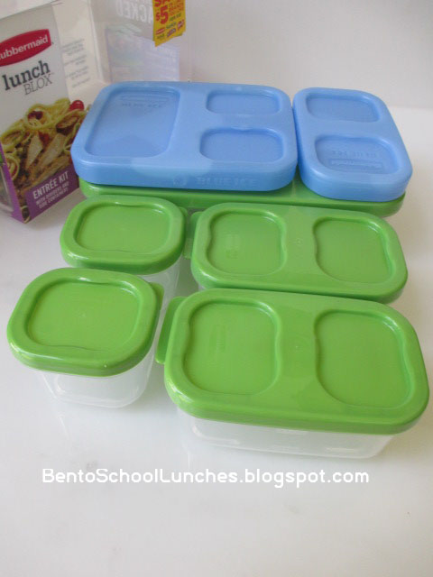 Rubbermaid Lunch Blox Snack Kit - Lunch Box Food Containers - Comes with 1  Ice Pack, 2 Small, and 1 Long Container - Great
