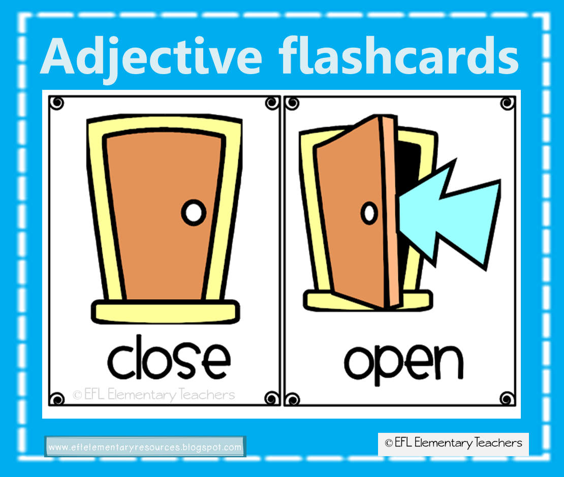 EFL Elementary Teachers Adjectives for Elementary ELL