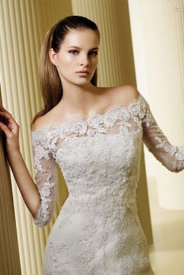 Memorable Wedding: Off the Shoulder Lace Wedding Dress - A New Craze in ...