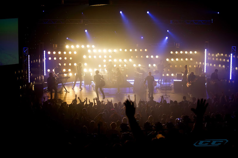 Elevation Worship - For the Honor 2011 live performance on stage