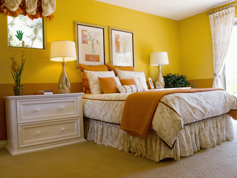 Dormitorios color amarillo - Ideas para decorar dormitorios