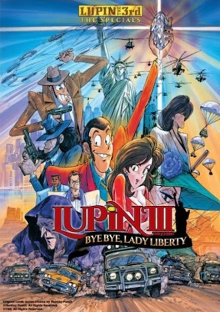 Lupin III Bye Bye Lady Liberty Scoppia la crisi poster cover