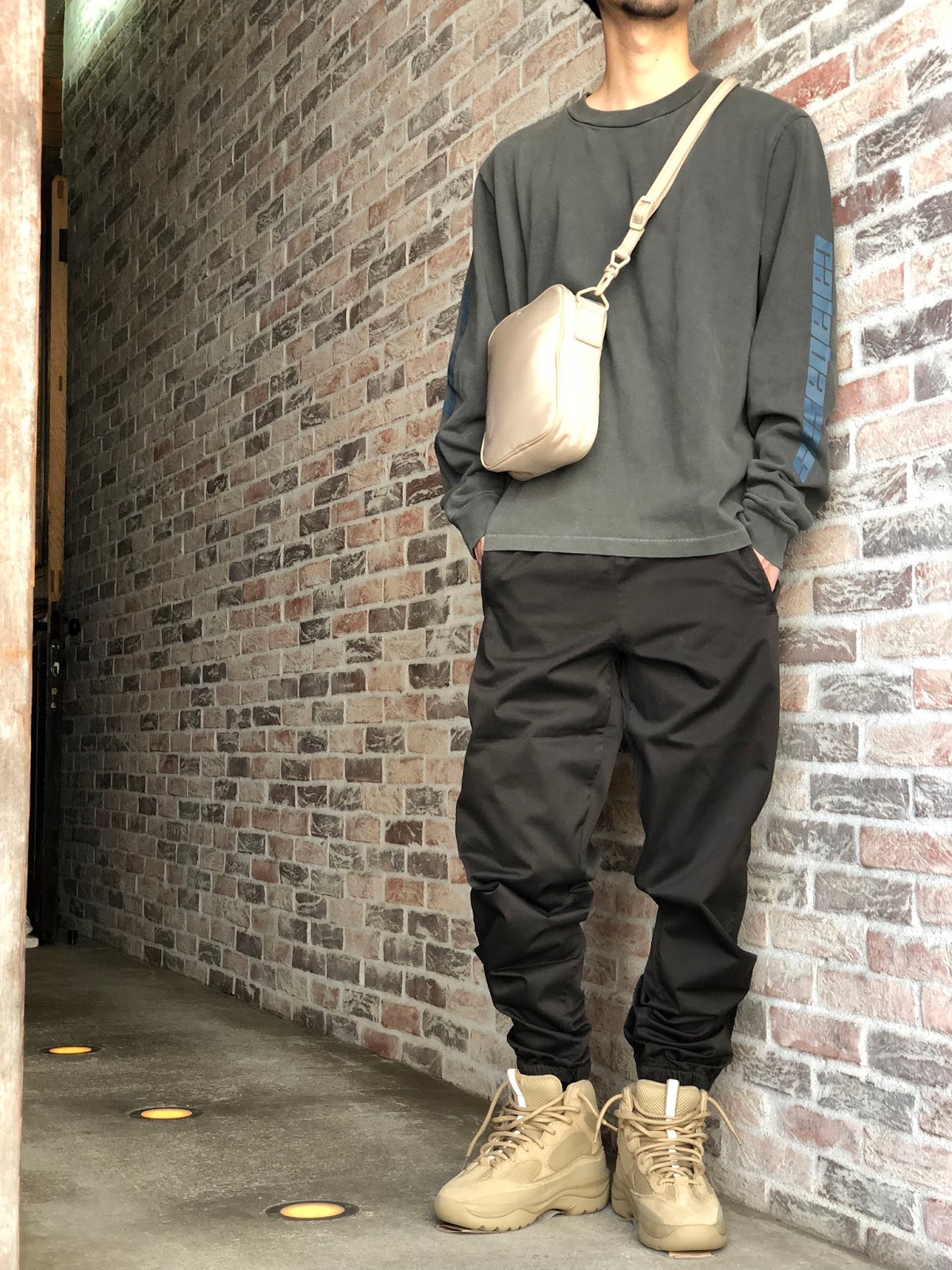 yeezy season 6 cotton jogger