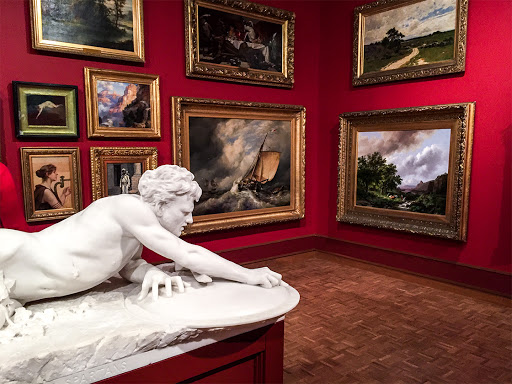 Galleries in the Milwaukee Art Museum after 2015 renovation Galleries in the Milwaukee Art Museum after 2015 renovation