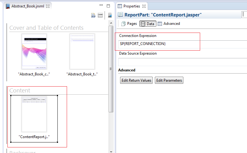 Jasper report designer image