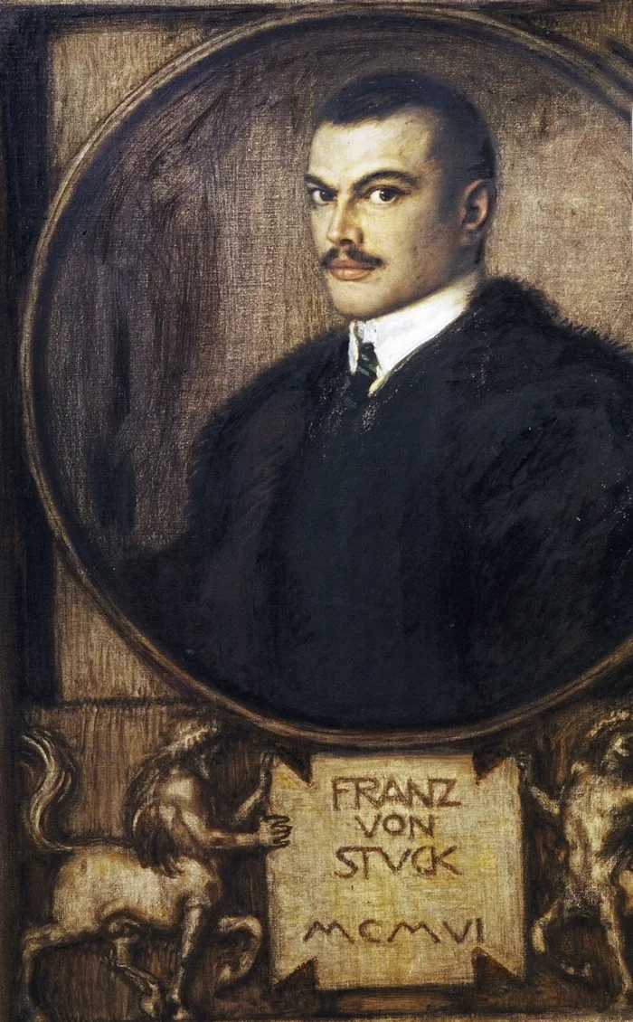 Franz Von Stuck 1863 -1928 | German Symbolist/Expressionist painter and sculptor