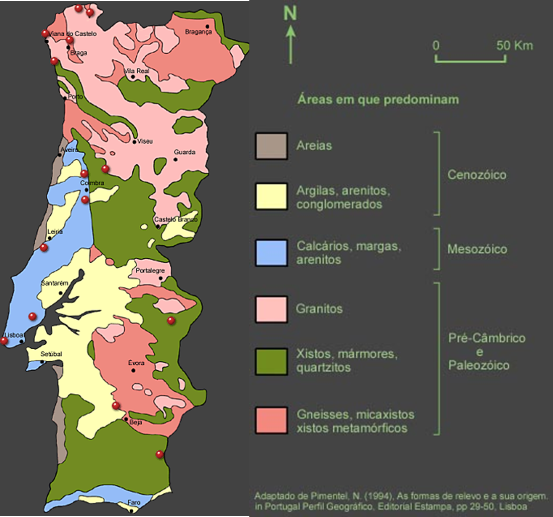 Turma dos Curiosos : Tipos de rocha em Portugal e a paisagem geológica ...