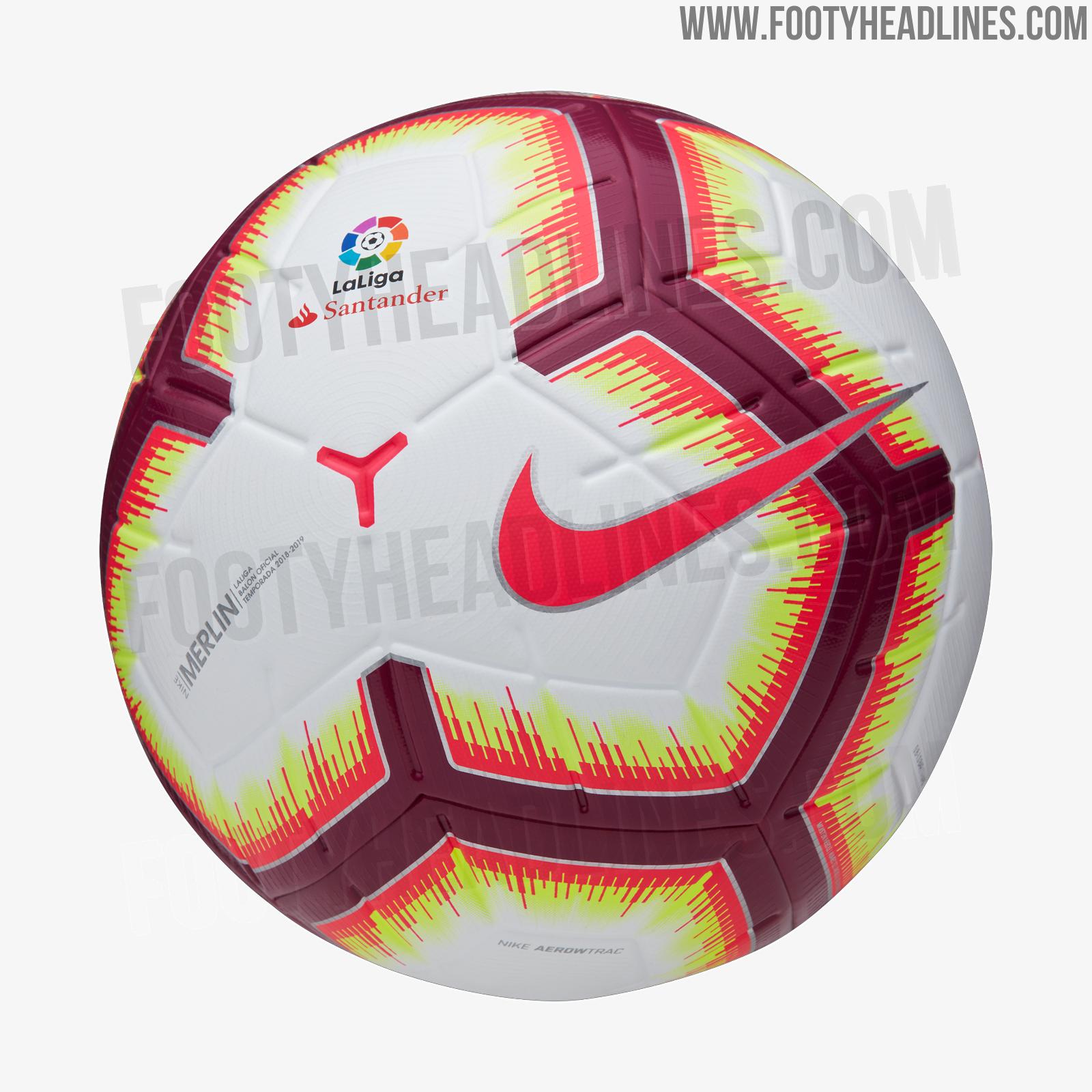 Enfriarse Llevar Inesperado Nike La Liga Merlin 18-19 Ball Released - Footy Headlines