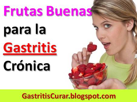 Frutas que ayudan a curar la gastritis