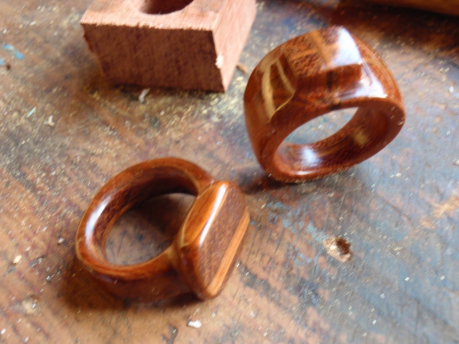Anillos De Madera Para Manualidades