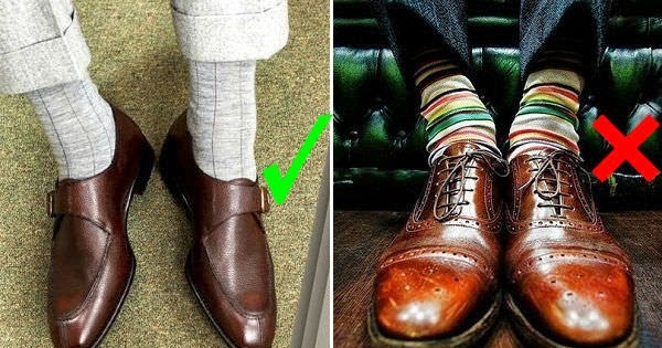 How to Be a Gentleman: 7. Wrong Socks Selection