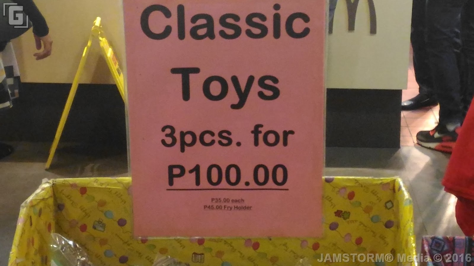 GeekMatic! McDo PH 'Toy Bazaar' at New Glorietta Store!