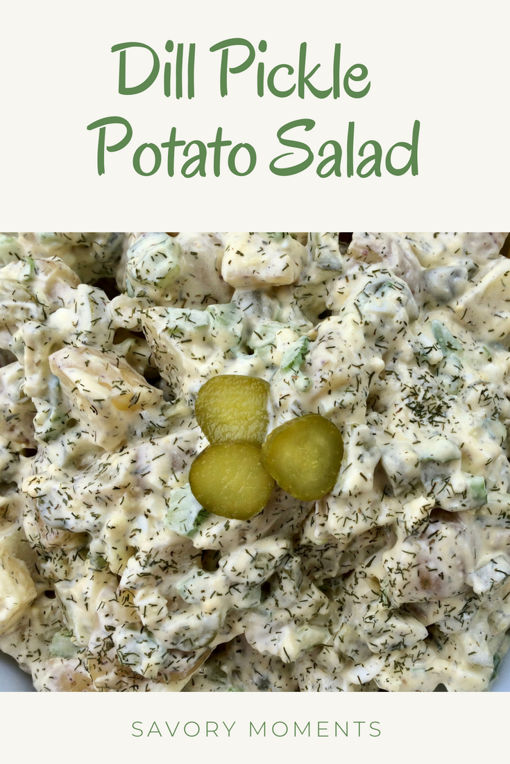 Savory Moments Dill pickle potato salad