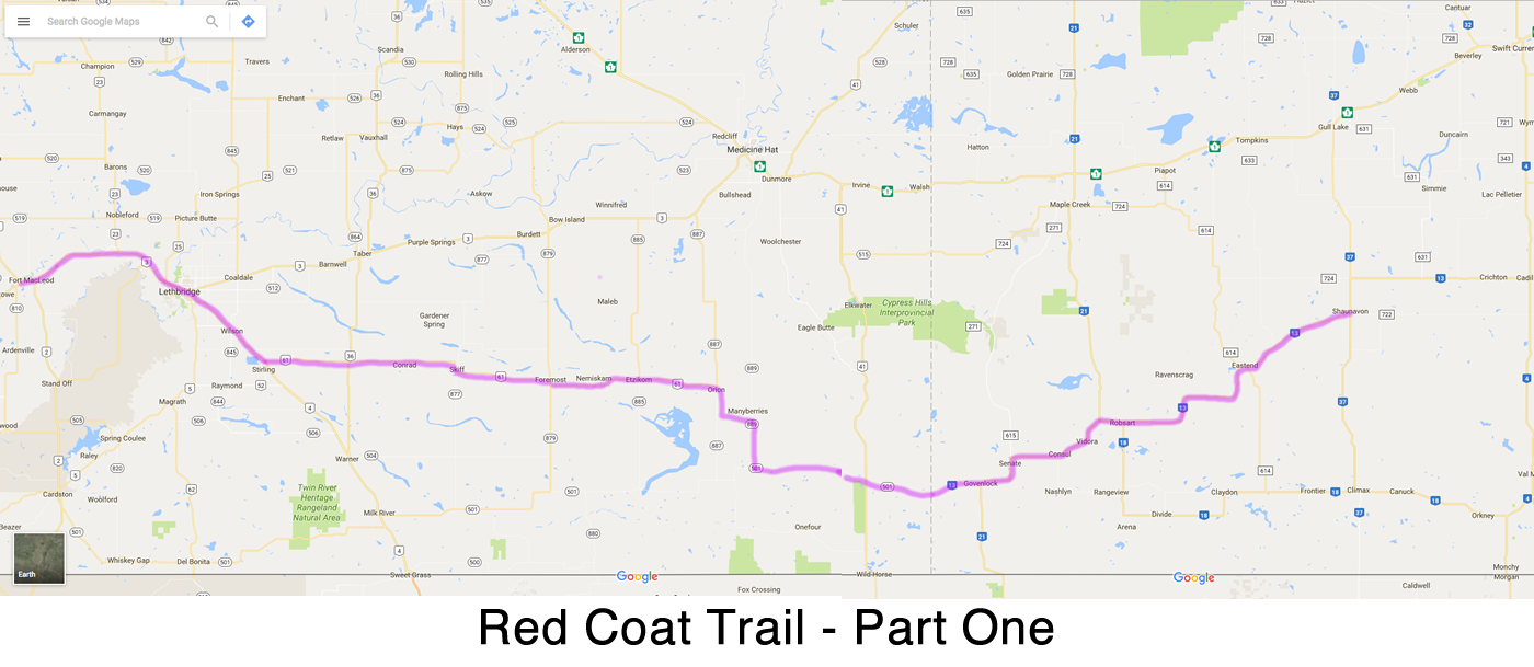 Routes Less Travelled The Red Coat Trail Part 1